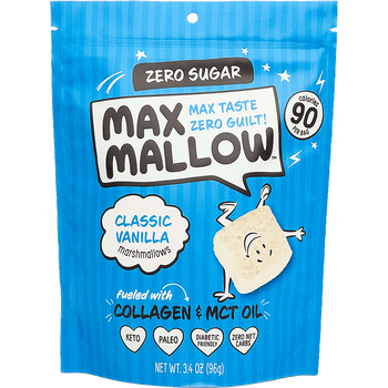 Max Mallows Sugar Free Classic Vanilla front view